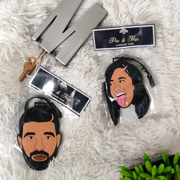 Accessories - Cardi B  luggage tag